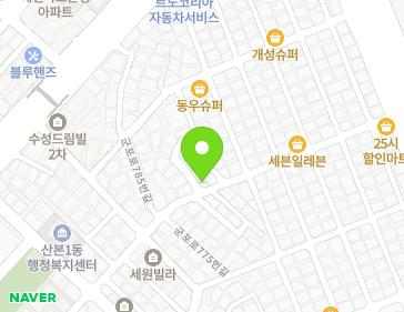 경기도 군포시 군포로775번길 34 (산본동) 지도