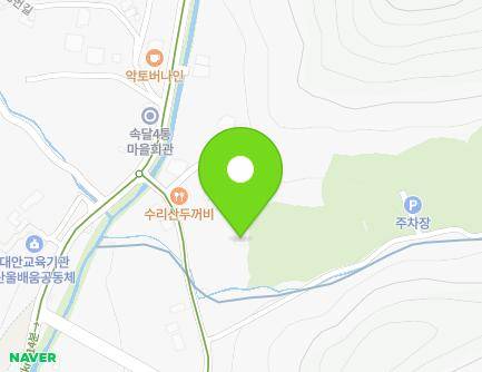 경기도 군포시 속달로 282 (속달동) 지도