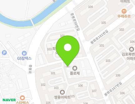 경기도 김포시 중봉로58번길 30 (감정동, 미소가) 지도