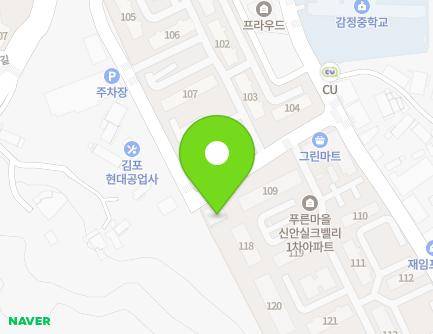 경기도 김포시 감정로38번길 29 (감정동) 지도