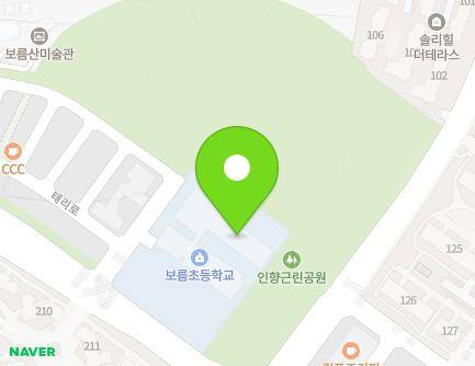 경기도 김포시 고촌읍 태리로 267 (보름초등학교) 지도