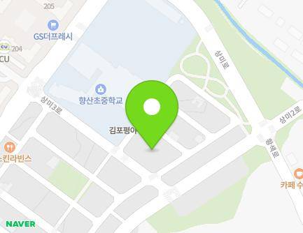 경기도 김포시 고촌읍 상미3로 17 (물빛유치원) 지도