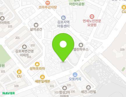 경기도 김포시 중봉1로 59-8 (북변동) 지도