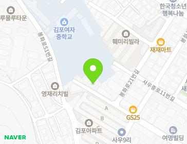 경기도 김포시 사우중로3번길 56 (사우동, 삼성아트빌) 지도