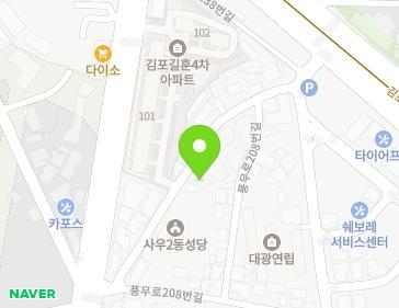 경기도 김포시 김포대로761번길 31 (사우동, 세진맨션) 지도