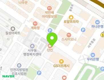 경기도 김포시 돌문로 49 (사우동) 지도