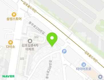 경기도 김포시 김포대로761번길 12 (사우동) 지도