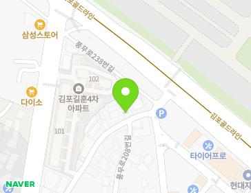 경기도 김포시 김포대로761번길 14 (사우동) 지도