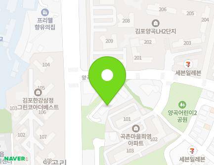 경기도 김포시 양촌읍 양곡2로80번길 18 (보성빌라) 지도