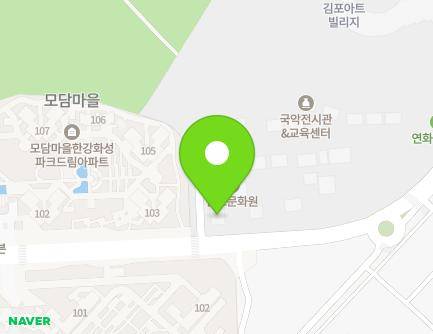 경기도 김포시 모담공원로 170-2 (운양동, 한옥마을(아트하우스)) 지도