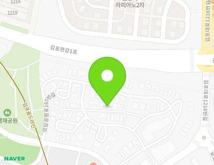 경기도 김포시 모담공원로167번길 52 (운양동) 지도
