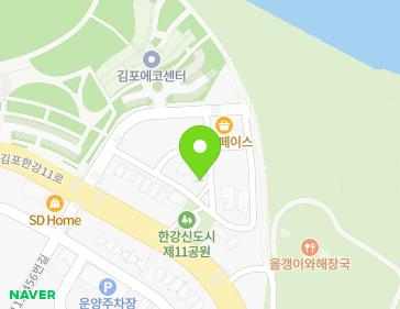 경기도 김포시 김포한강11로 457-21 (운양동) 지도