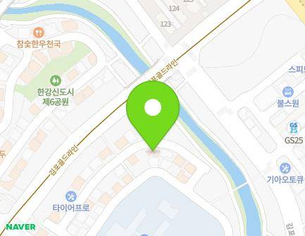 경기도 김포시 김포한강1로98번길 17-69 (장기동, 라벨라빌) 지도