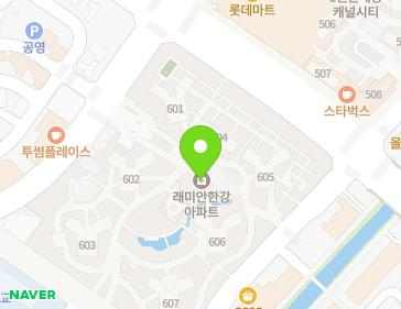 경기도 김포시 김포한강2로 69 (장기동, 초당마을래미안한강) 지도