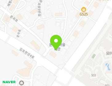 경기도 김포시 김포한강4로212번길 10 (장기동) 지도