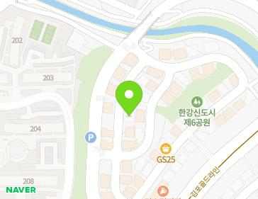 경기도 김포시 김포한강1로97번길 32-25 (장기동) 지도