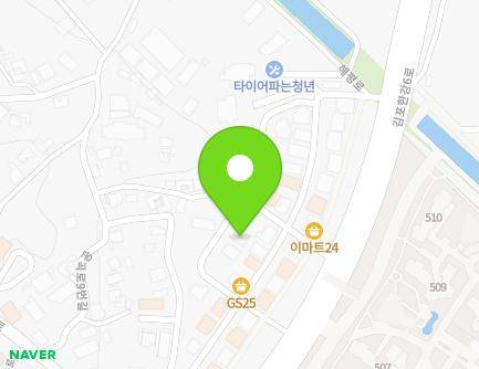 경기도 김포시 김포한강4로212번길 105 (장기동) 지도