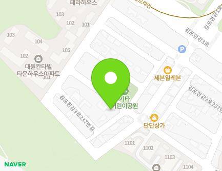 경기도 김포시 김포한강3로237번길 96-22 (장기동) 지도