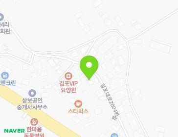경기도 김포시 통진읍 김포대로2004번길 43 지도