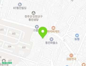 경기도 김포시 통진읍 김포대로2250번길 45 (금이타운) 지도