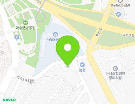 경기도 김포시 통진읍 마송1로16번길 40-2 (김포시북부노인복지관) 지도