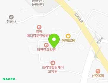 경기도 김포시 통진읍 김포대로 2337-1 (라인플러스관광호텔) 지도