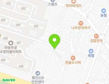 경기도 김포시 통진읍 김포대로2250번길 24 (헤어스케치) 지도
