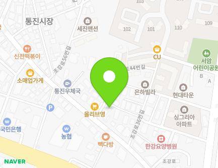 경기도 김포시 통진읍 조강로44번길 6 지도