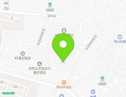 경기도 김포시 통진읍 조강로86번길 14 (대성주택) 지도