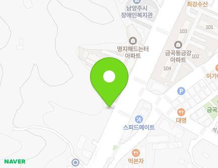 경기도 남양주시 홍유릉로 253 (금곡동) 지도