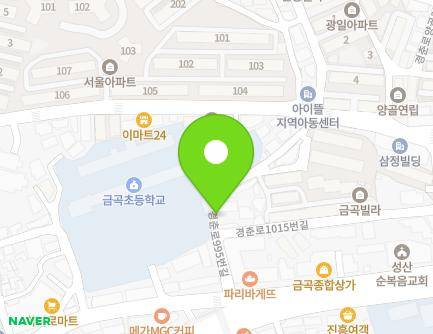 경기도 남양주시 경춘로995번길 8 (금곡동) 지도