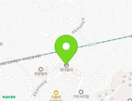 경기도 남양주시 경춘로859번길 46-4 (금곡동, 현대빌라) 지도