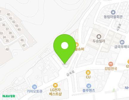 경기도 남양주시 금곡로 17-1 (금곡동, 오병이어교회) 지도