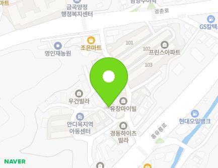 경기도 남양주시 홍유릉로325번안길 4-6 (금곡동, 동진주택) 지도