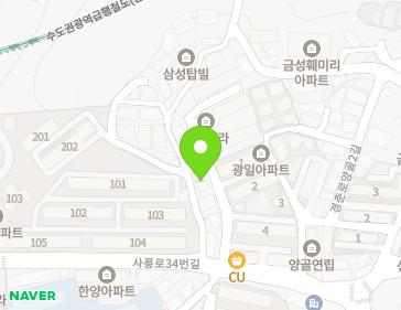 경기도 남양주시 사릉로34번안길 8 (금곡동, 대성빌라) 지도