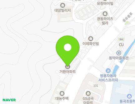 경기도 남양주시 홍유릉로 309 (금곡동, 거환아파트) 지도