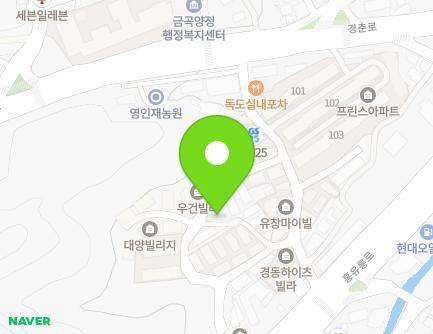 경기도 남양주시 홍유릉로325번안길 20 (금곡동, 광명빌라) 지도