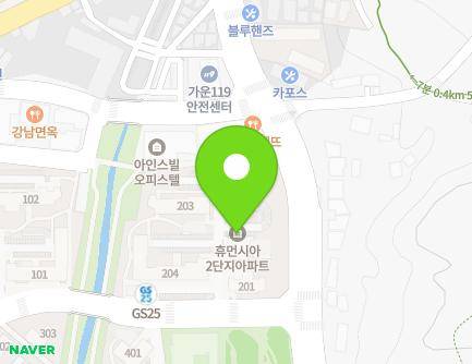 경기도 남양주시 가운로2길 8 (다산동, 남양주가운마을휴먼시아2단지) 지도