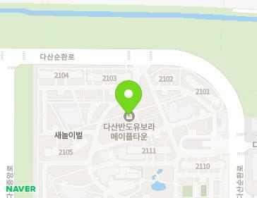 경기도 남양주시 다산순환로 300 (다산동, 다산반도유보라메이플타운) 지도