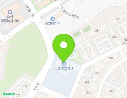 경기도 남양주시 도농로 72 (다산동, 도농초등학교) 지도