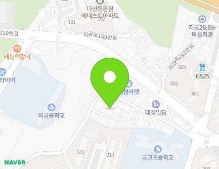 경기도 남양주시 미금로128번길 40 (다산동, 열린어린이집) 지도