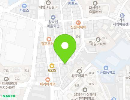 경기도 남양주시 미금로42번길 6-2 (다산동) 지도