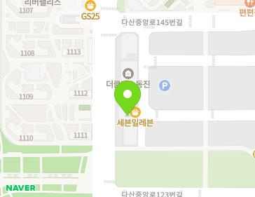 경기도 남양주시 다산순환로 158 (다산동) 지도
