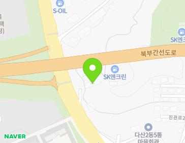 경기도 남양주시 북부간선로 212 (다산동) 지도