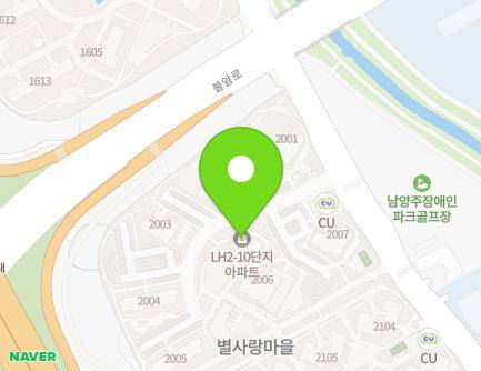 경기도 남양주시 별내3로 251 (별내동, 별사랑마을2-10단지) 지도