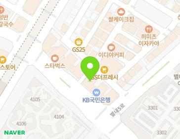 경기도 남양주시 별내5로5번길 5 (별내동, 지앤지프라자) 지도