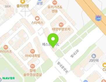 경기도 남양주시 별내중앙로 50 (별내동) 지도