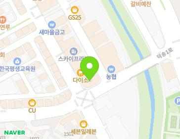 경기도 남양주시 덕송1로 51 (별내동) 지도