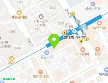 경기도 남양주시 덕송2로10번길 15-96 (별내동) 지도