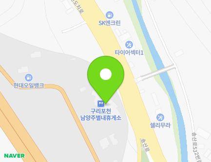 경기도 남양주시 별내면 구리포천고속도로 14 (별내휴게소) 지도